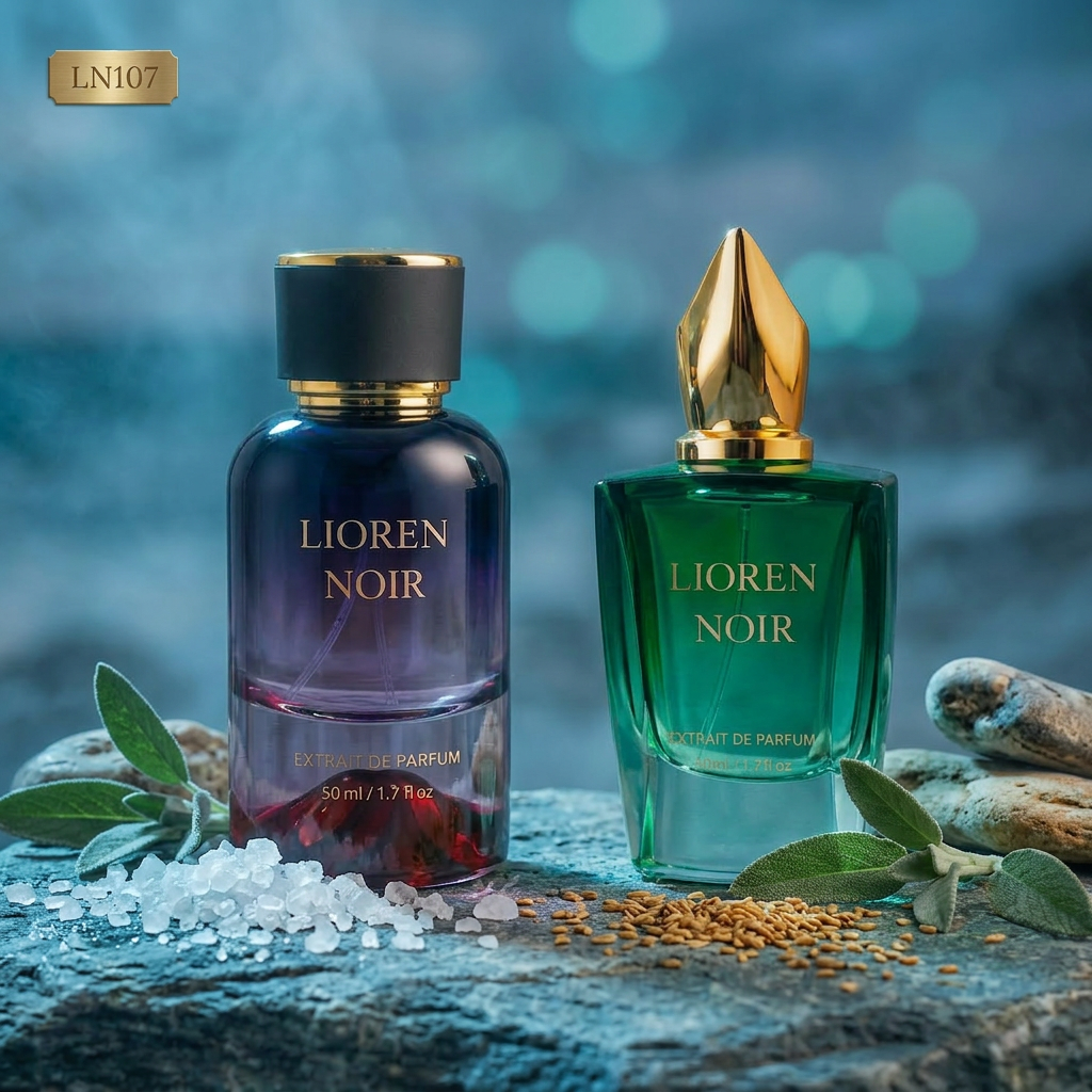 LIOREN NOIR LN-107 Sage & Sea Salt